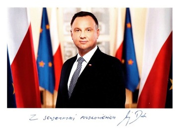 ANDRZEJ DUDA - autograf