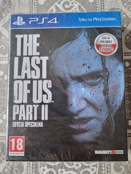 The Last of Us part 2 edycja specjalna nowa folia