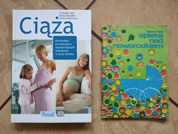2 książki: "Ciąża" + "Opieka nad noworodkiem"