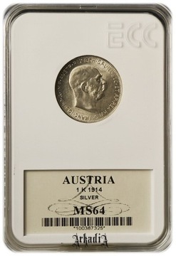 1 korona 1914 