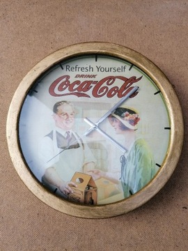 Zegarek wiszacy Coca Cola