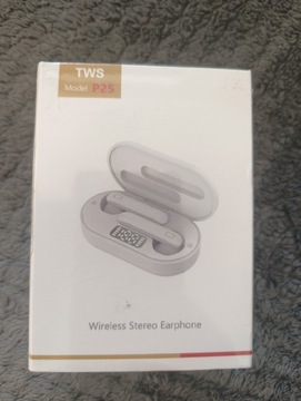 Słuchawki TWS model P25