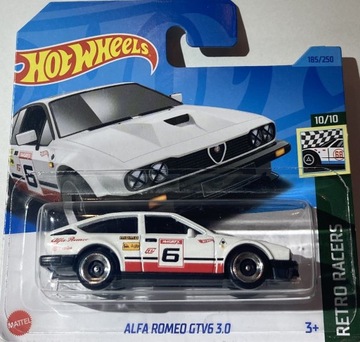 Hot Wheels Alfa Romeo GTV6 3.0 biały nowy 