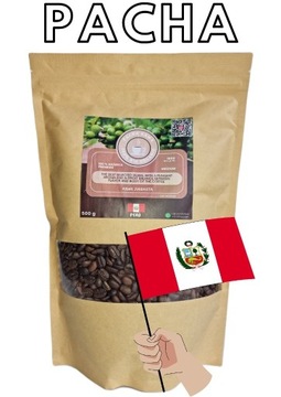 Kawa ziarnista 500g Peru Ameryka Południowa kawa