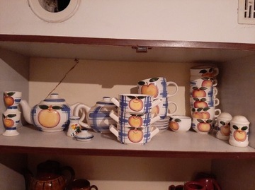 Serwis kawowy VASA Zestaw Ceramiczny Porcelana