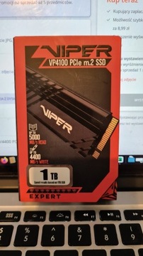 Patriot Dysk SSD 1TB Viper VP4100 5000/4400 PCIe M