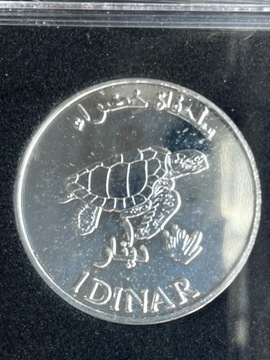 Aceh (Indonezja) 1 dinar ŻÓŁW