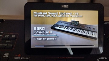 Keyboard Korg Pa4x 61+musikant +ADP +Case