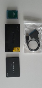 Network adaptor/adapter ps2 komplet HDssd karta 64