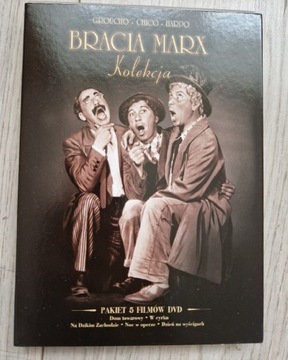 Bracia marx kolekcja filmów DVD nowa