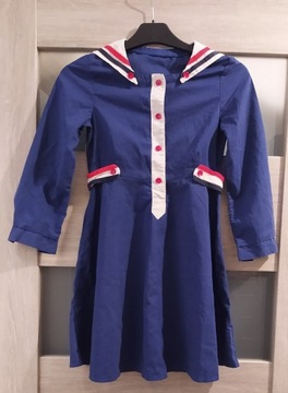 Sukienka dziecięca – KODIM – marynarska