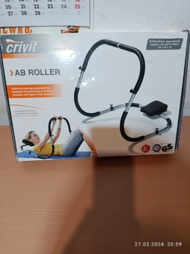 AB ROLLER Crivit. Urządzenie do ćwiczeń mięśni.