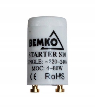 Zapłonnik do świetlówki Bemko E50-S10