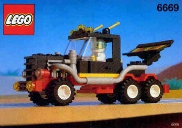 LEGO TOWN 6669 z 1991r. Ice Diesel Daredevil