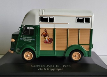 Citroen HY przewóz koni 1:43 Eligor 