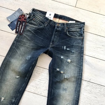 Lee 125 x PRPS Daren Dark Tinted slim jeans 32/34