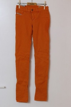 Diesel Industry Denim Division W26 Jeans Orange