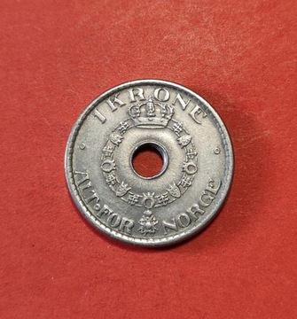 Moneta 1 korona 1946, Norwegia