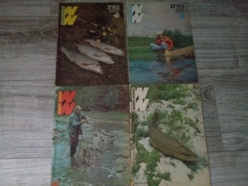 Wiadomości Wędkarskie-Archiwalne nr z 1980,81,83r 