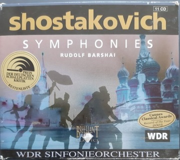 Shostakovich Symphonies - Rudolf Barshai 11 CD