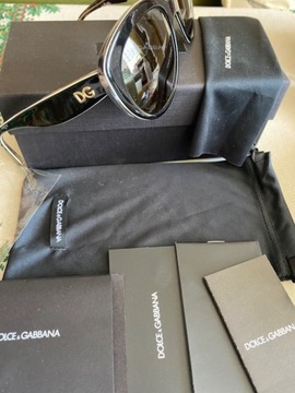 DOLCE &GABBANA DG  OKULARY PRZECIWSŁONECZNE KOCIE 