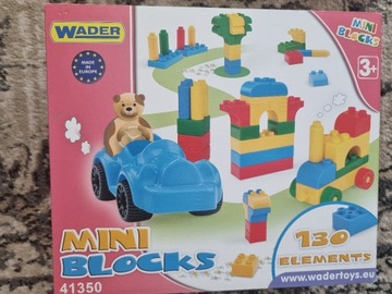 Wader Klocki Mini Blocks 130 elementów 