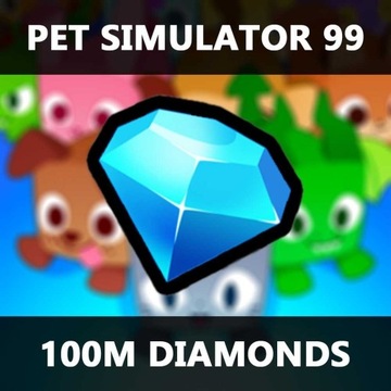 100M gemów w Pet Simulator 99 Tanio