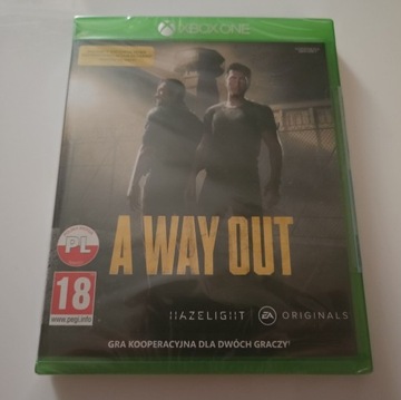 A Way Out PL - Xbox One / Wymaga 2 graczy I FOLIA