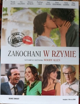 Zakochani w Rzymie dvd wyd książkowe stan bdb 