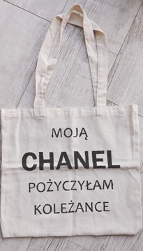 Torba zakupowa moja Chanel