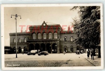 POZNAŃ Posen dworzec kolejowy bahnhof 1941