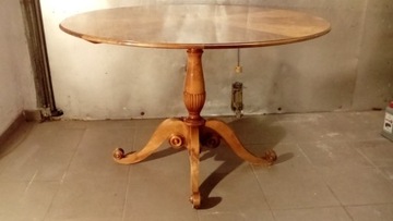 Stół okrągły, replika Biedermeier