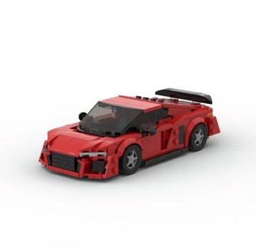 Klocki wzór LEGO Audi R8 Autko Samochodzik Prezent