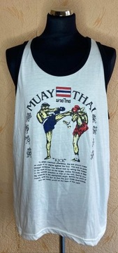 T-shirt vintage Muay Thai Thailand Roz. XL