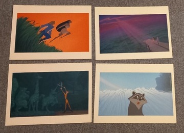 Pocztówki filmowe Pocahontas USA 28 sztuk 