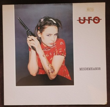 UFO - Misdemeanor LP 1985 Ger. VG+ ! 