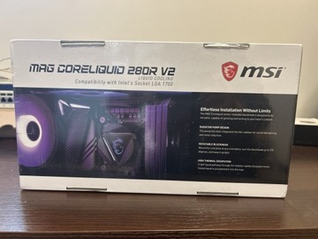 Chłodzenie wodne MSI MAG Coreliquid 280r v2