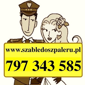 wypożyczalnia szabli, szable do szpaleru i ślubu