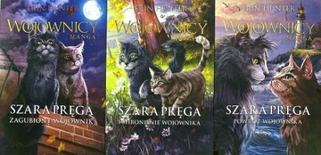 Wojownicy Szara Pręga Erin Hunter manga trylogia