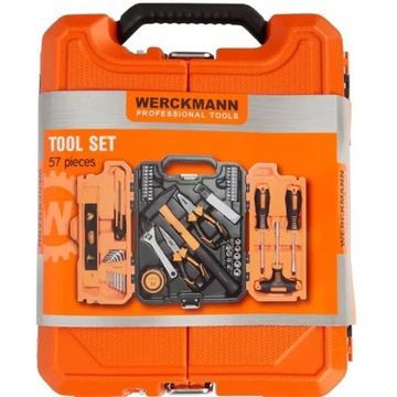 Zestaw narzędzi Werckmann 57 elementów