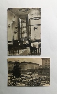 BERLIN HOG Cafe Warschau  pocztówka zestaw 1961 