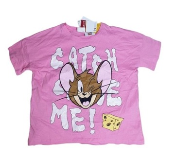 Koszulka bawelniana Tom & Jerry na 110 cm 