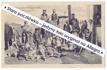 KALISZ (KALISCH) Goście przy kuchni polowej 1914