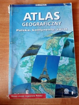 Atlas geograficzny do gimnazjum wyd. Nowa Era