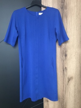 Niebieska sukienka Ksara 40/L