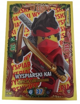 LEGO KARTA Wyspiarski KAI Ninjago seria 6 LE 30