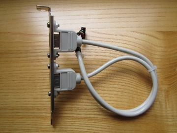 Gniazdo USB 2.0 żeńskie na śledziu z kablem 30cm