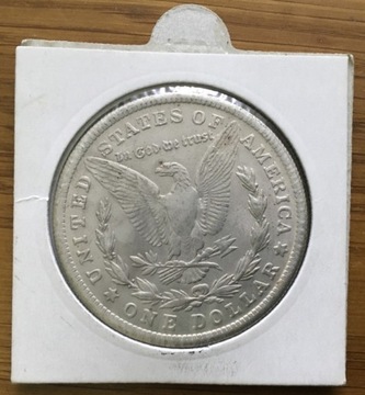 Moneta, USA, ONE DOLLAR 1884