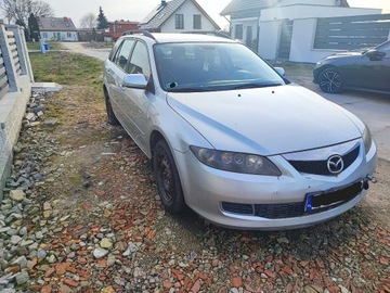 Mazda 6 2006 Kombi 2.0 CITD uszkodzony silnik