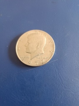 Moneta half dollar 1972